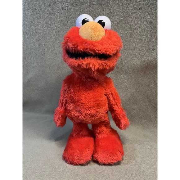 ELMO SLIDE Interactive Plush Toy English/Spanish Learning Toy Sesame Street 14\